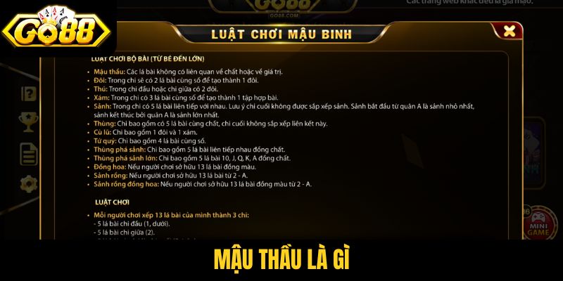 mậu thầu là gì